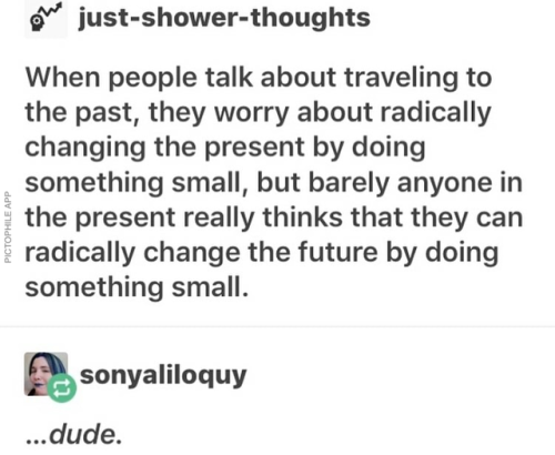 humoristics:Small changes help.credit