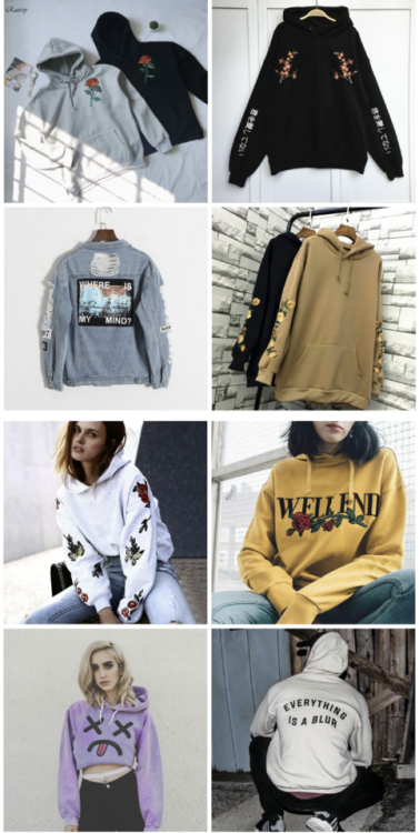 esyroclothes:♡ ♡  UNISEX HOODIES &...