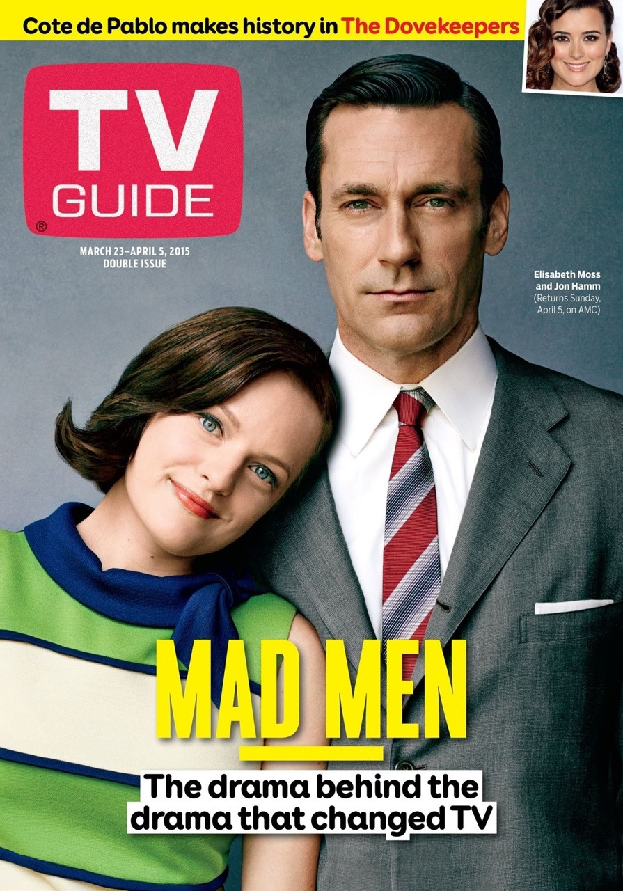 Don + Peggy — Iconic Mad Men magazine covers through the years.