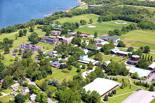 The campus of Portsmouth Abbey, New England’s coed... - Facts about ...