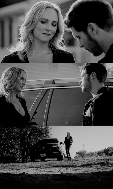 fyeahklaroline:Caroline and Klaus + What, Will, I, Have, Left