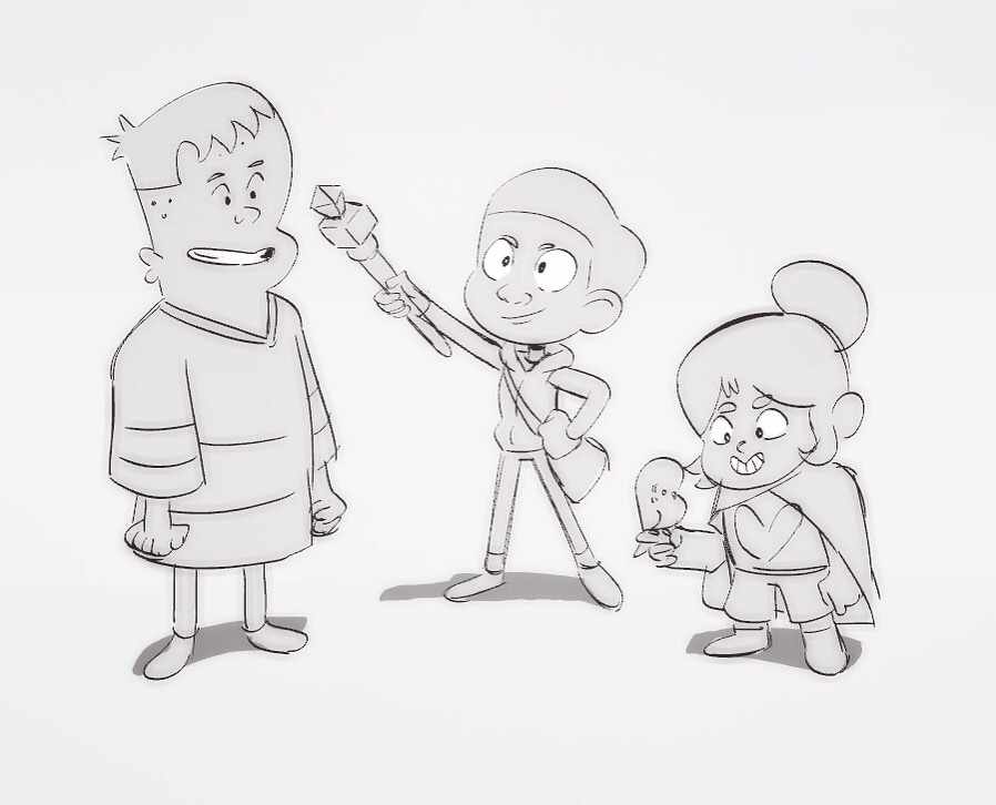 The Craig of the Creek designs are really good!