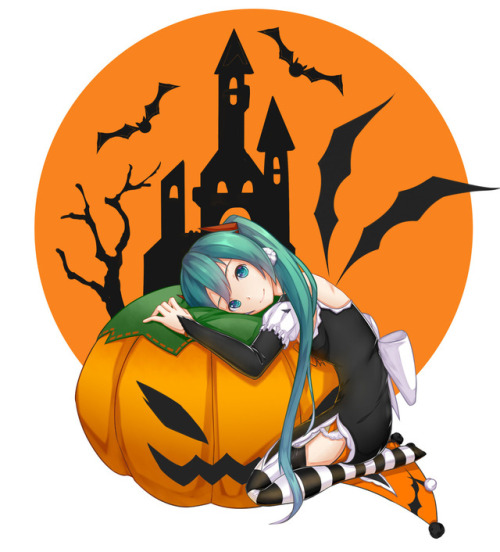 miku-hatsune-39:ハロウィンBy: hatsune1314520さん