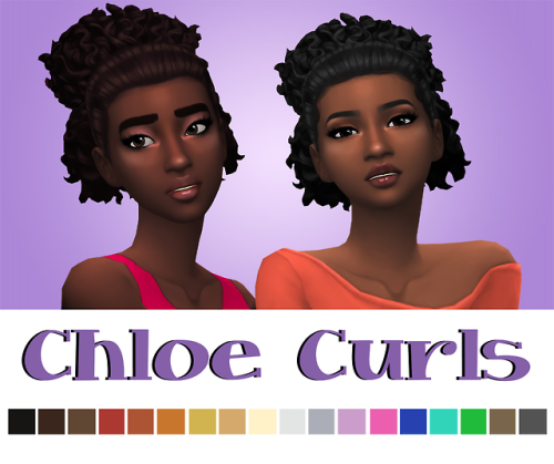 Chloe Curls
OMG, I just wanna say thank you for 800 Followers so I wanted to make a hair for the curly haired folks. This hair was really fun to make! I hope you all like it. I am so happy that each and every one of you follows me I am so thankful!!...