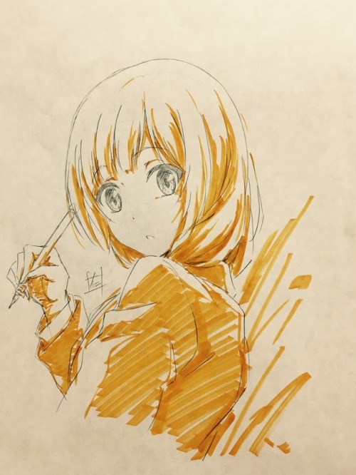 anime sketch on Tumblr