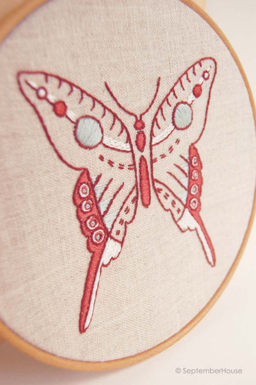 DIY embroidery patterns by SeptemberHouse on Etsy...