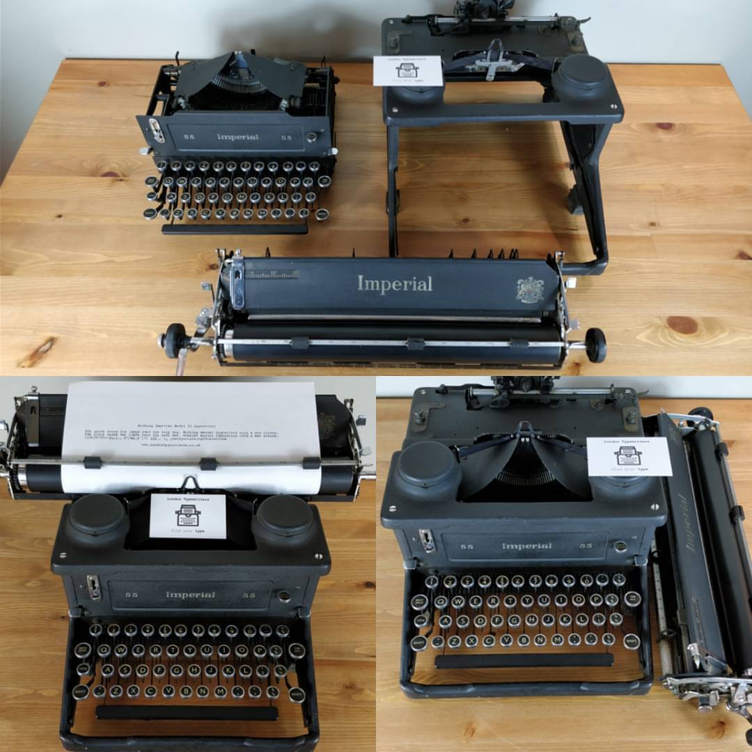 Vintage Typewriters For Sale In London Uk 1940 S Imperial