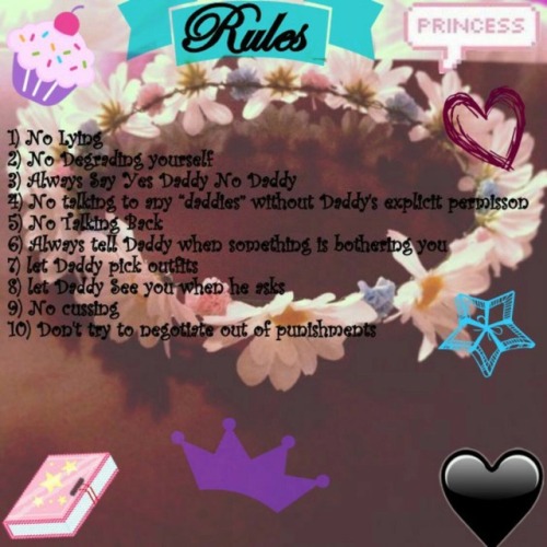 My littles rules