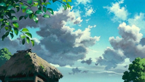 ghibli-collector:Nature Art Of Studio Ghibli’s Pom Poko - Art...