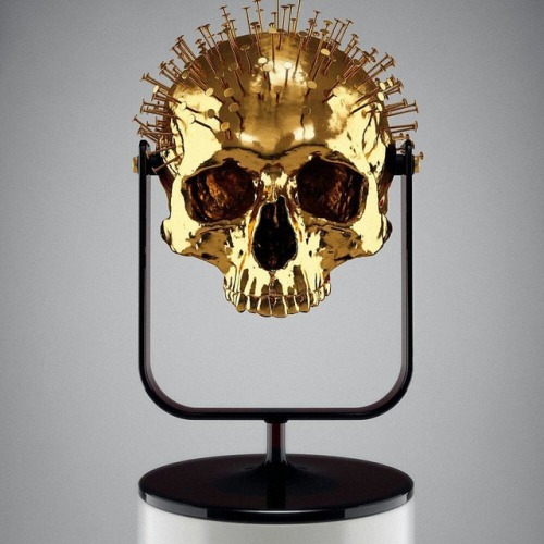 A Gold Skull, Looks Like Pinhead