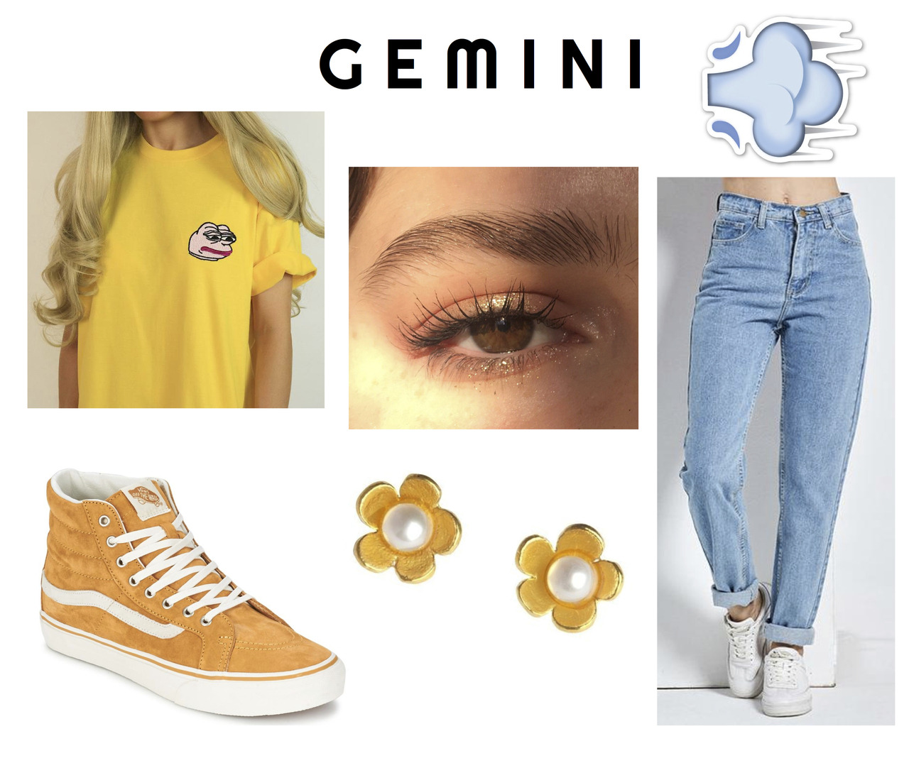 signs as outfits: gemini - astrology freak