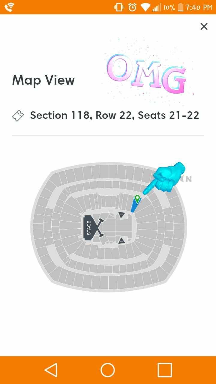 Metlife Seating Chart Taylor Swift