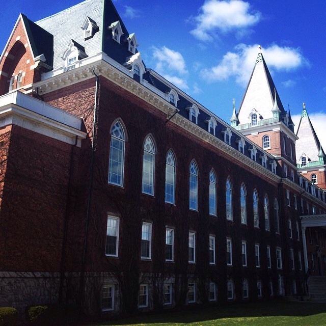 Old School — college-campuses: College of the Holy Cross