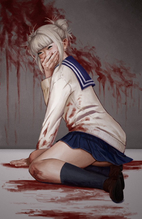 bruiisedpeach:Hey y’all. Here’s a Himiko print. Come see me at...