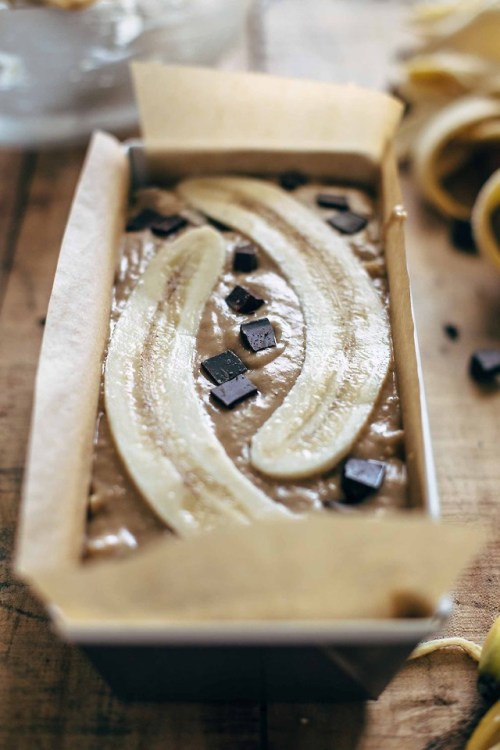 sweetoothgirl:CHOCOLATE PEANUT BUTTER BANANA BREAD