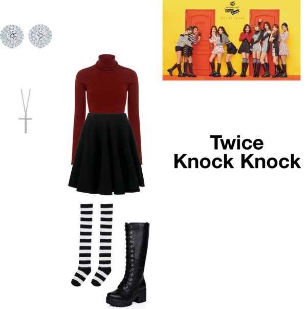 Twice Knock Knock Outfits Twice