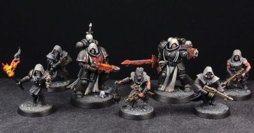 fourtykane:“Fallen Kill Team”- miniatures by Max Burke (@...