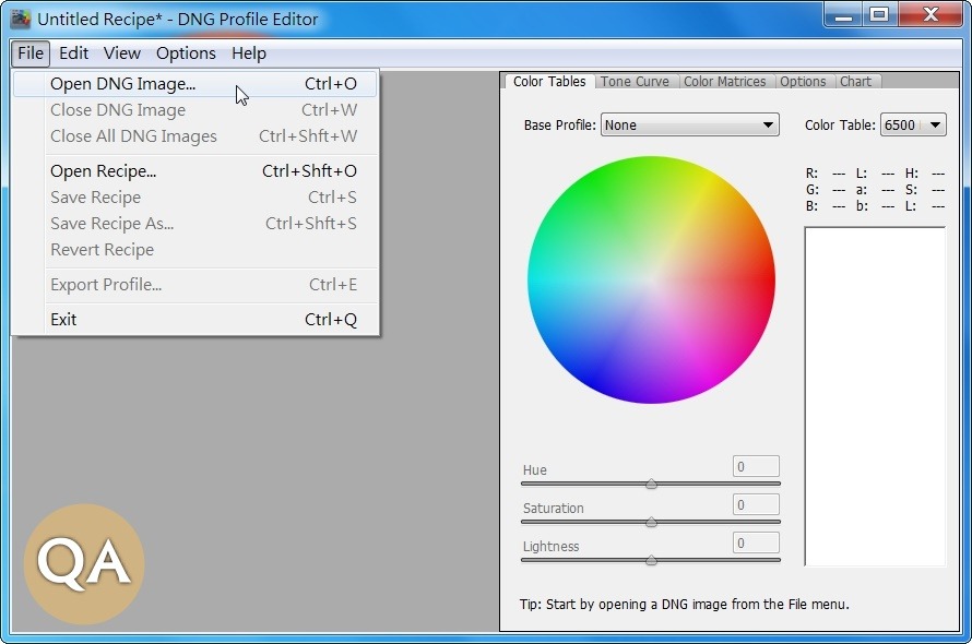 Dng profile editor windows download