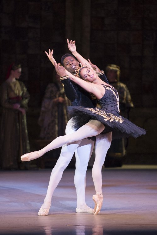 tutu-fangirl:Misty Copeland and Brooklyn Mack, Swan Lake©...