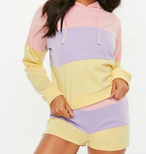 Pastel Rainbow ItemsHeart Pocket Skirt | Tie BikiniOff Shoulder...