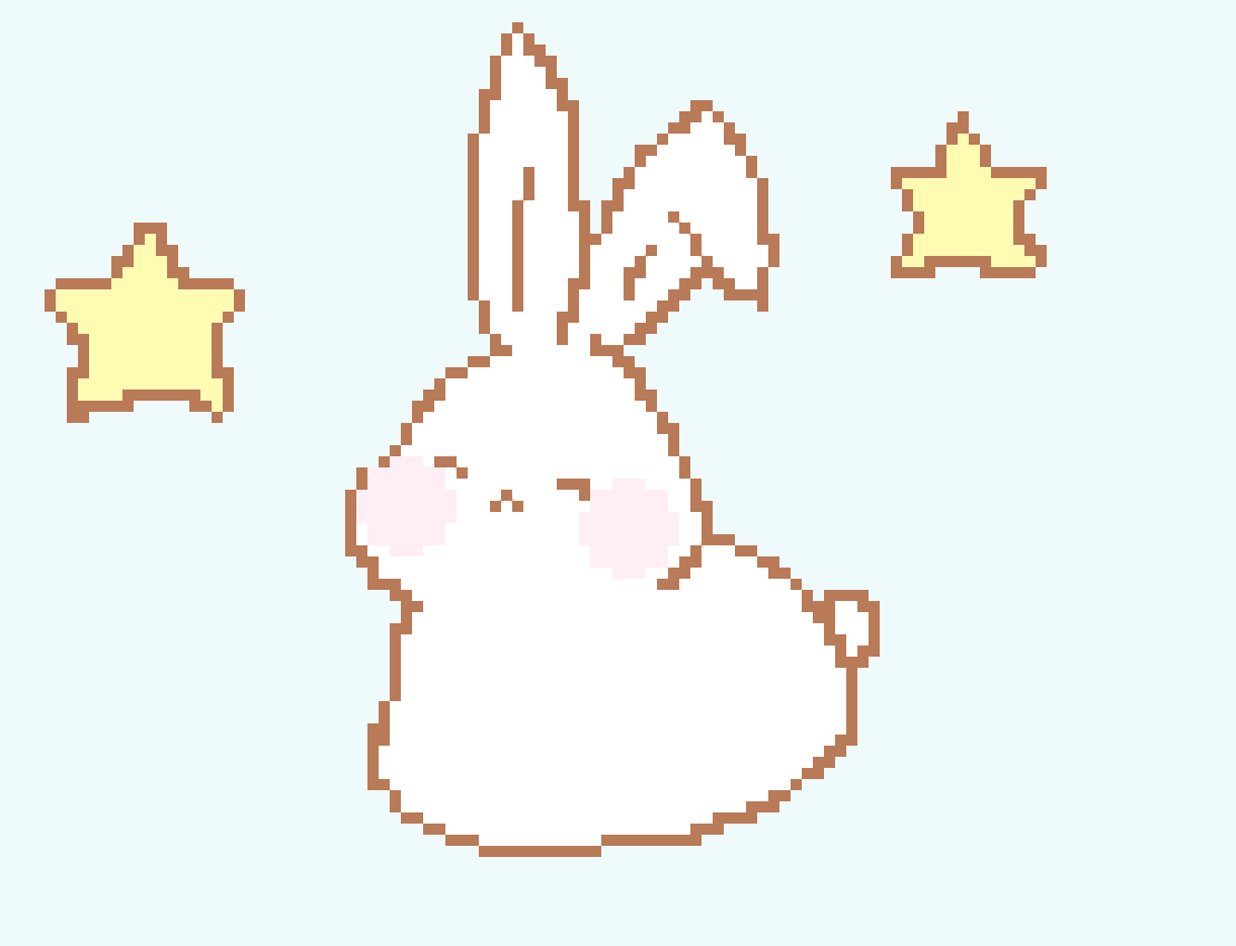 Bmp gif и png. Пиксельный кролик. Пиксельные картинки без фона. Пиксельные зайцы. Милый кролик пиксельный.