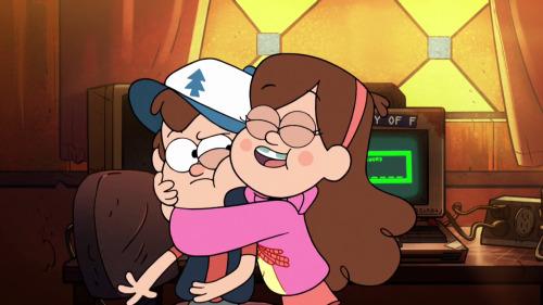 gravityfallsrockz:Pines Twins + Hugs 