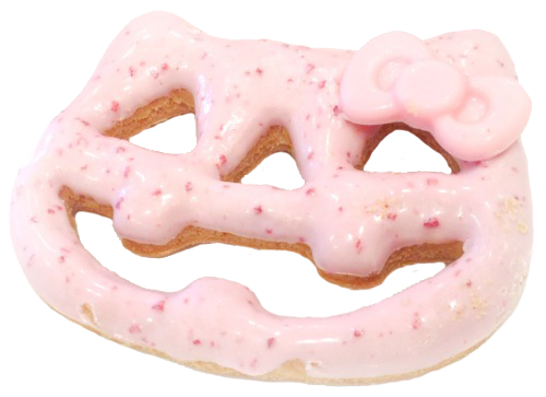 puni-peach:♡ transparent hello kitty donut ♡