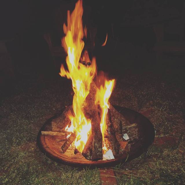 AWESOME — Fire pit kind of night! (at Hampstead, North...