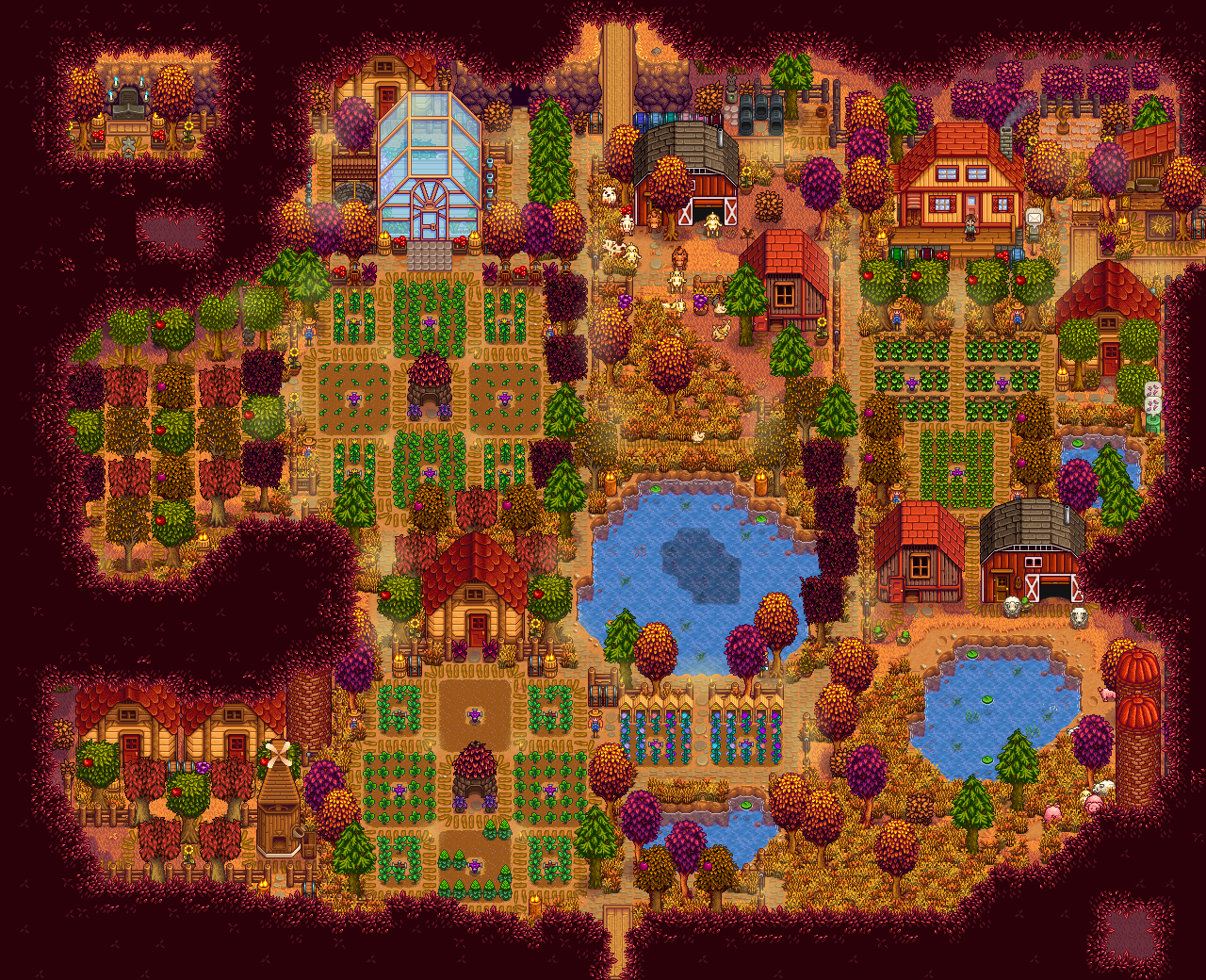 Пляжная ферма Stardew Valley. Лесная ферма Stardew Valley. Stardew Valley Hilltop Farm. Ферма четыре угла Stardew Valley.