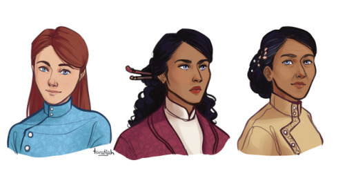 taratjah:I drew the characters from the Stormlight Archives!...