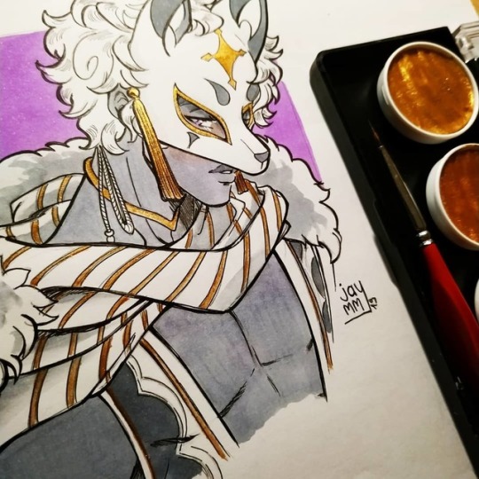 Inktober Day 5 - For this one I switched momentarily to the Arcana Inktober’s list by Sybilmarlowe and Oreyuki_sumiko (on...