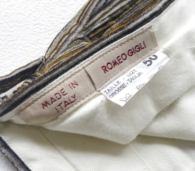 dojoe — ROMEO GIGLI cords pants W 33 × L 30 5800+tax...