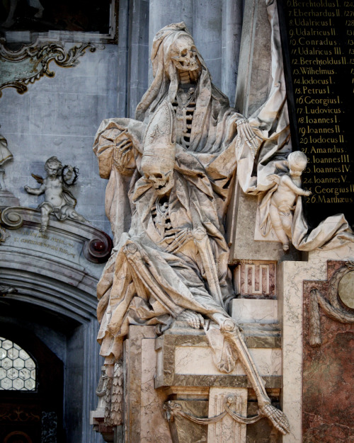 sainted-places:Abbot Monument, Minster Salem, Germany. (July...