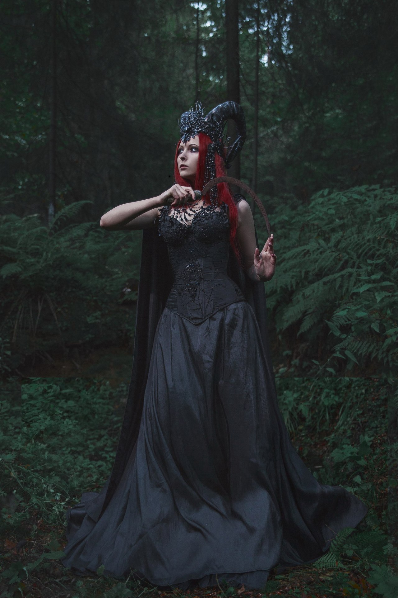 Black M'Art — Dark Forest Priestess Ph: Stanislav Aleksashin ...