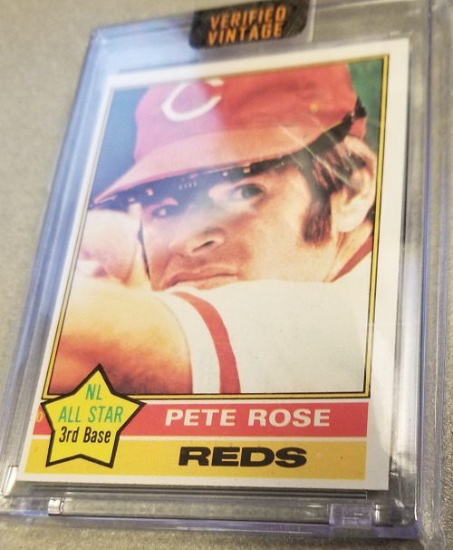 Pete Rose Retired Number from Pete Rose #14 Jersey Retirement