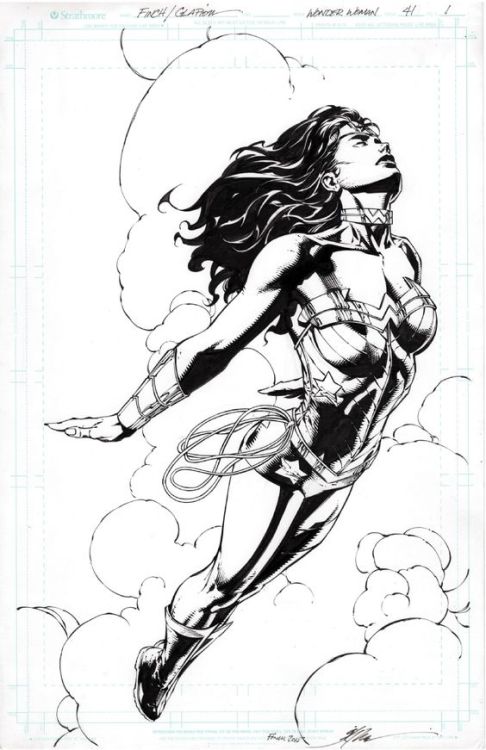 failed-mad-scientist:Wonder Woman - David Finch