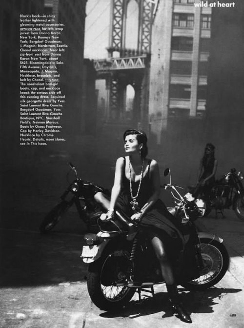 vintageeveryday:“Wild at Heart” on Vogue 1991 – The epic...