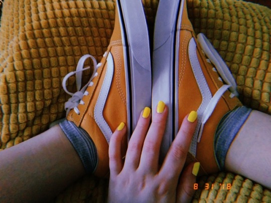 yellow vans tumblr