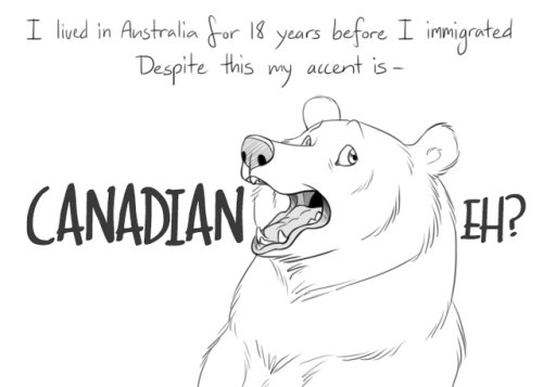 thebearminimum bearcomic accent chameleon unintended mockery mimicry fonts
