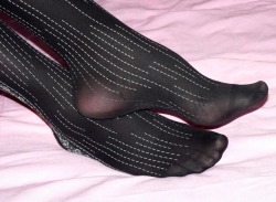 @Hosiery and feet. No Tats Or Piercings. Few Shoes.