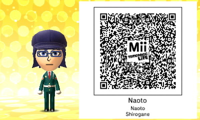 TOMODACHI QR CODES — clanes: Updated Persona 4 Mii’s for Tomodachi...