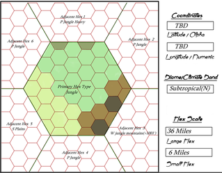 Creative Chaotic Concepts - Monday Hex Map - Monday Hex Map