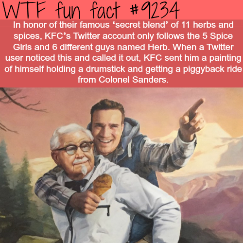 wtf-fun-factss:KFC - WTF fun fact 