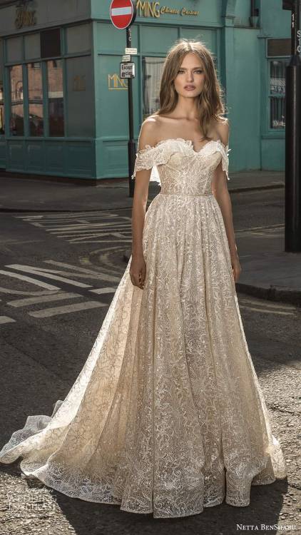 Netta BenShabu Fall 2020 Wedding Dresses — “Amour” Bridal...