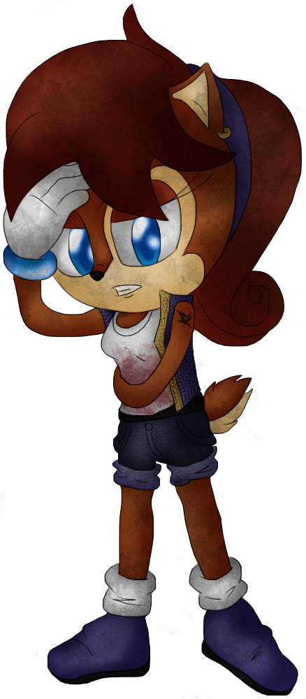 Fallout New Mobius Xsailormobian First Time I Draw Sally Acorn