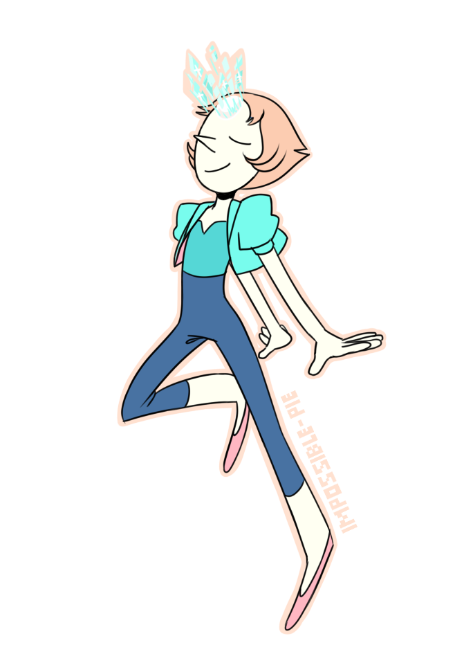 i think this is my first time posting SU art but i really liked pearls new form!