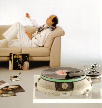 Thorens Concrete Belt-Drive Turntable (platter