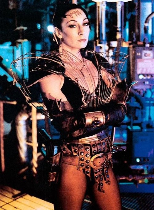 trash-fuckyou:Anjelica Huston in Ice Pirates, 1984