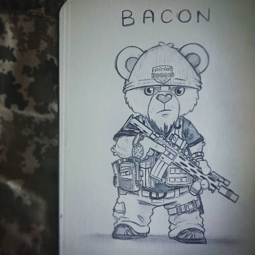 tactical teddy bear