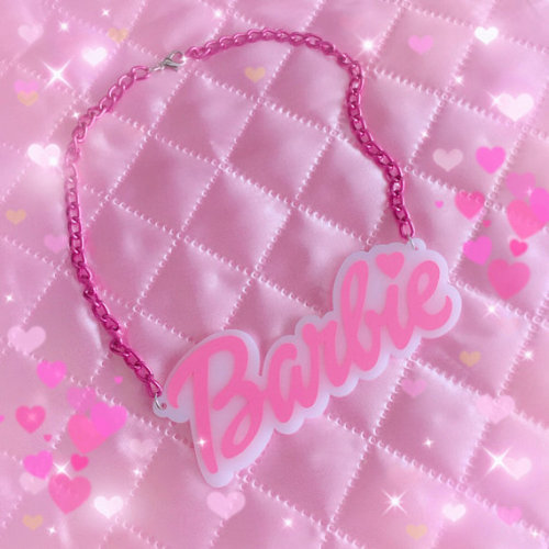 barbie necklace on Tumblr